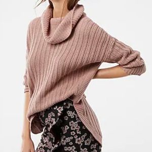 Express Extreme Circle Hem Sweater